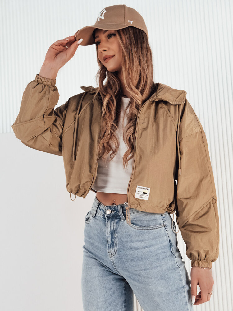 Kurtka damska ISCAR beżowa Dstreet TY4208-XS