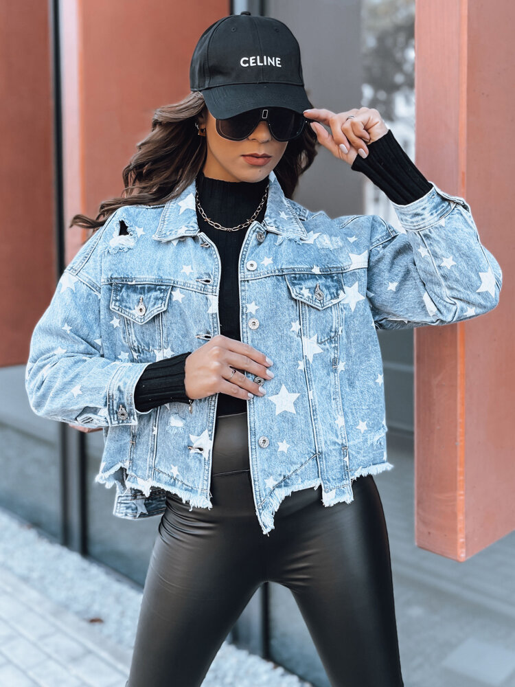 Kurtka damska jeansowa DOLLA niebieska Dstreet TY2634-L/XL