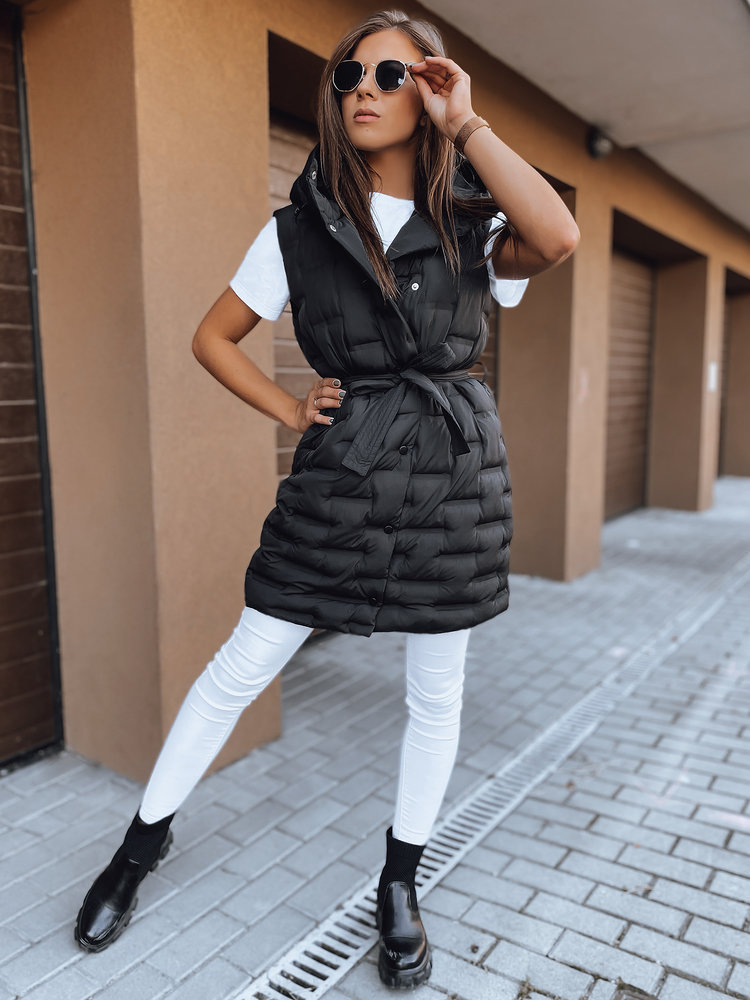 Kamizelka damska PAOLLA czarna Dstreet TY2307-XL