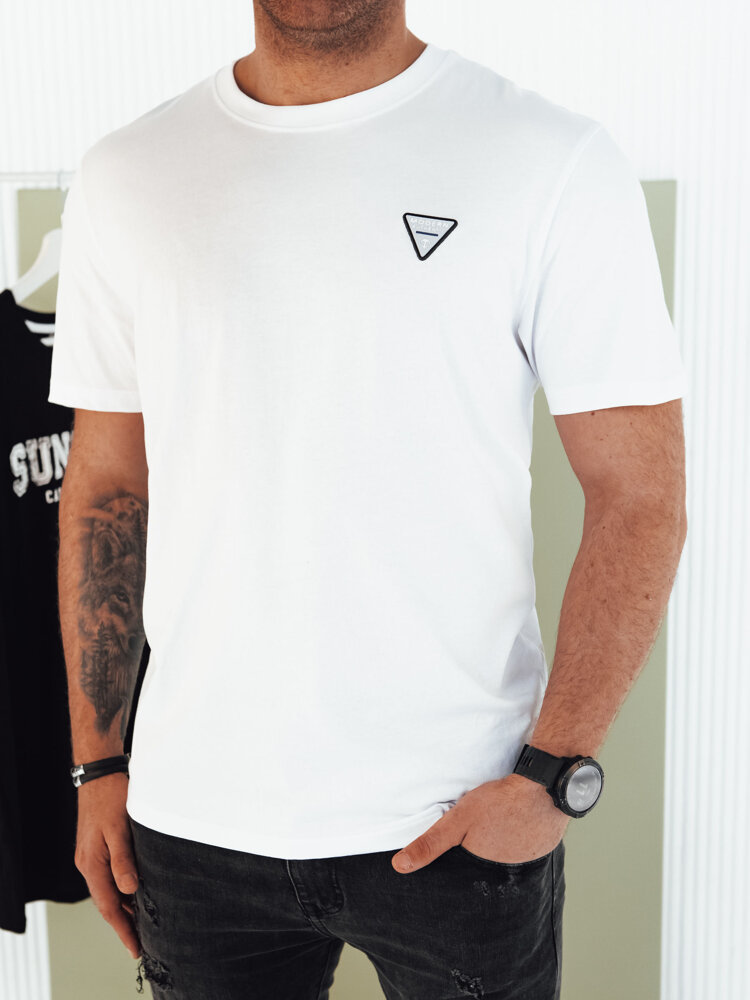 Koszulka męska basic biała Dstreet RX5440-XXL