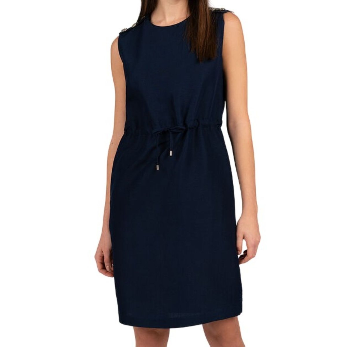 Sukienka damska Trussardi Linen na co dzień lniana-XL