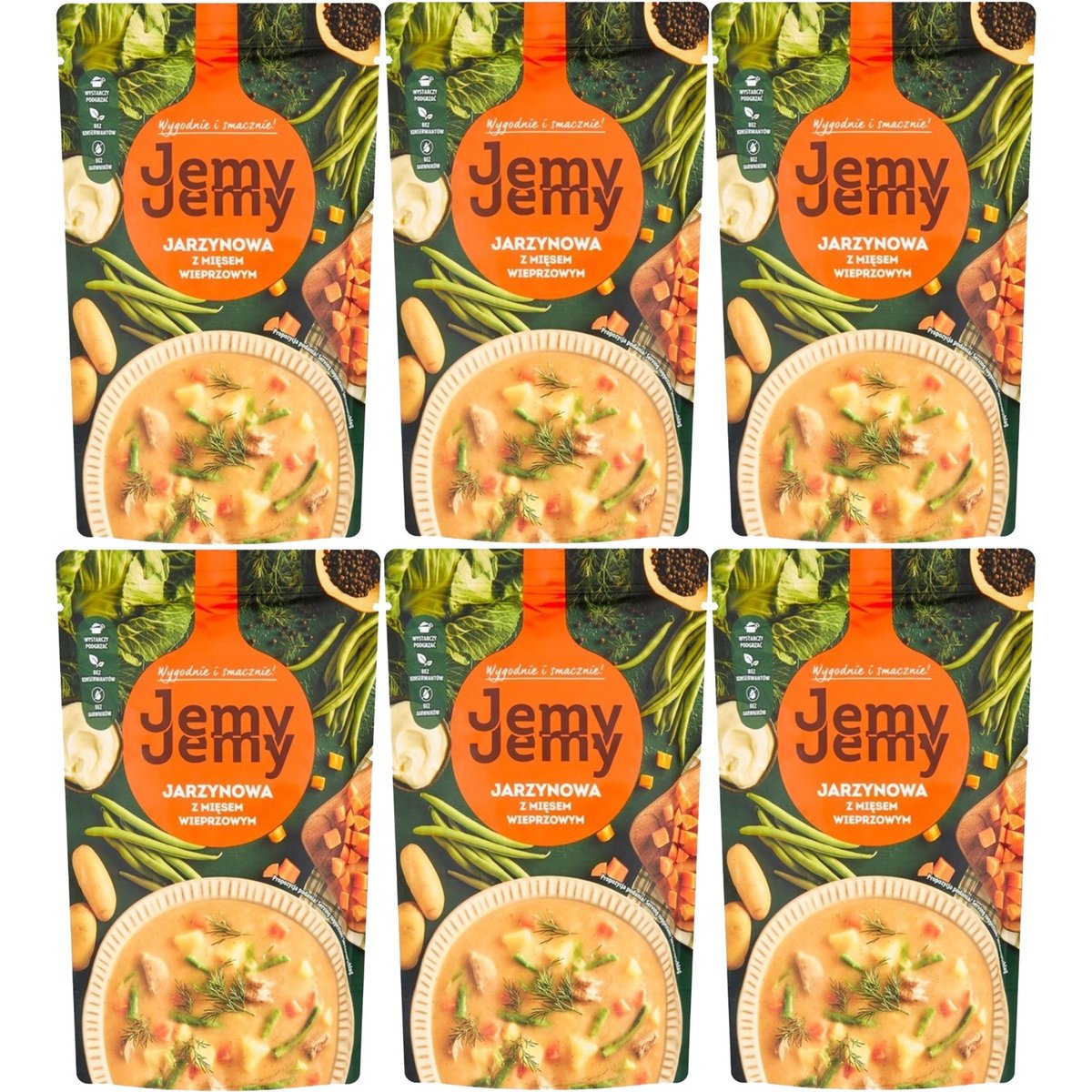 JemyJemy Jarzynowa z mięsem wieprzowym 450 g x 6 sztuk