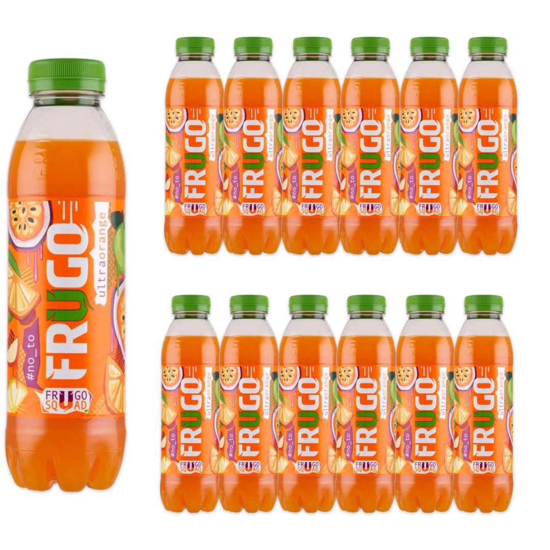 Frugo Ultraorange Napój wieloowocowy niegazowany 500 ml x 12 sztuk