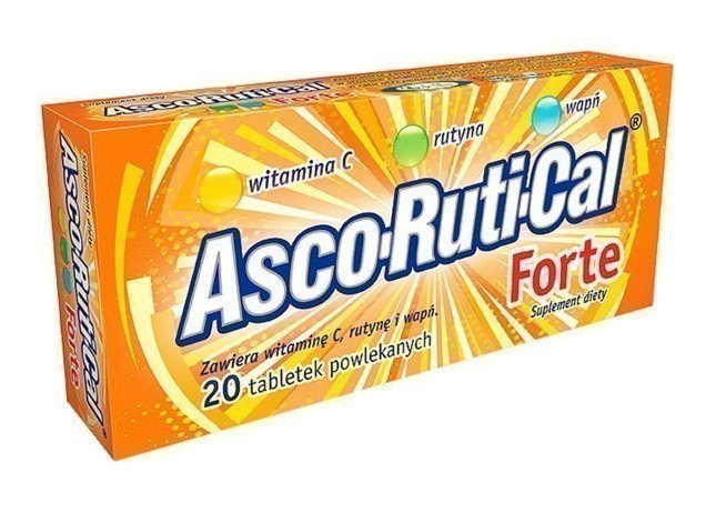 Ascorutical Forte, 30 tabletek