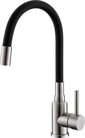 Bateria ALVEUS FLEXA inox + wąż czarny (1147023)