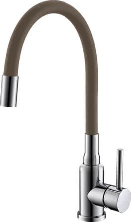 Bateria ALVEUS FLEXA chrom + wąż beż (1147025)