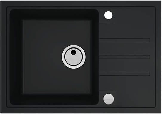 Zlew ALVEUS INTERMEZZO 40 deep black G92 (1304090)