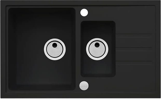 Zlew ALVEUS INTERMEZZO 70 deep black G92 (1307090)