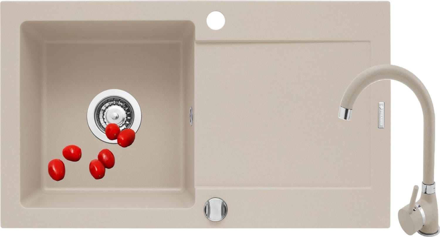 ZESTAW PYRAMIS MIDO (76x44) 1B 1D + BELLO beż piaskowy (070001101Bn)