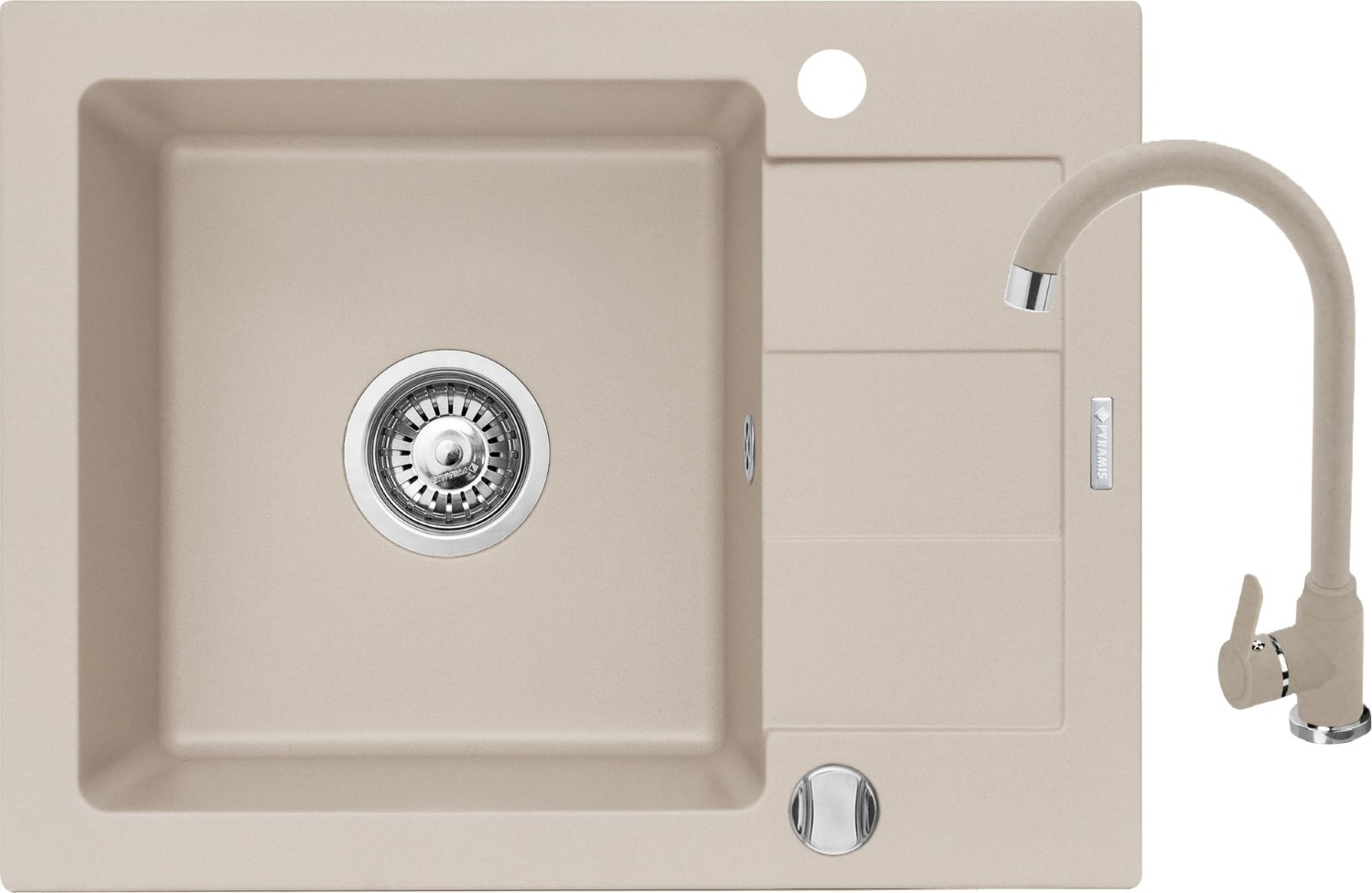 ZESTAW PYRAMIS SPARTA (59x44) 1B 1D + LUNGO beż piaskowy (070073601L)