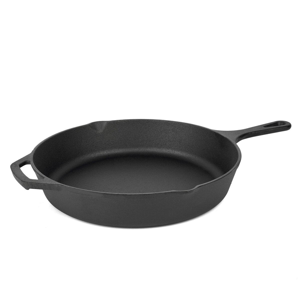 Patelnia Żeliwna Konighoffer Czarna 29 Cm