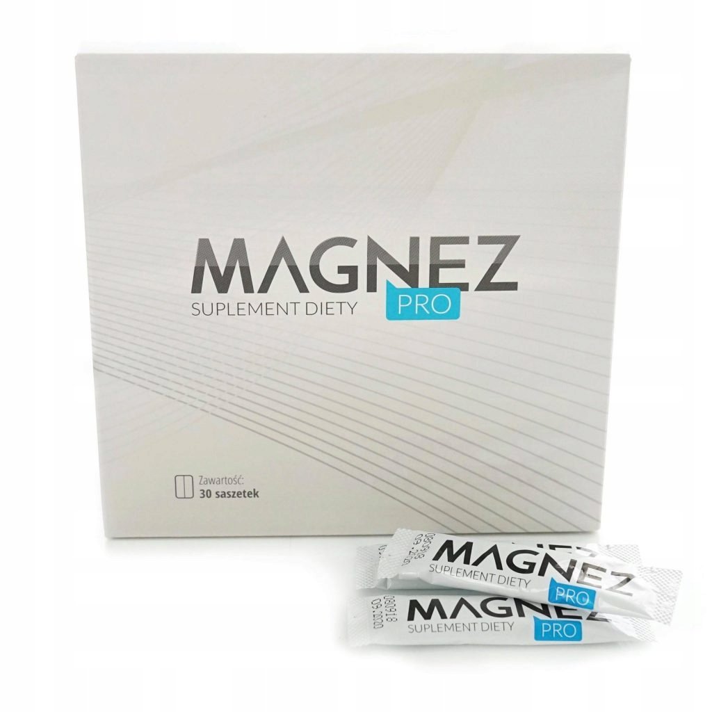 Magnez Pro, Saszetki wapń potas sód B6, 30 szt.
