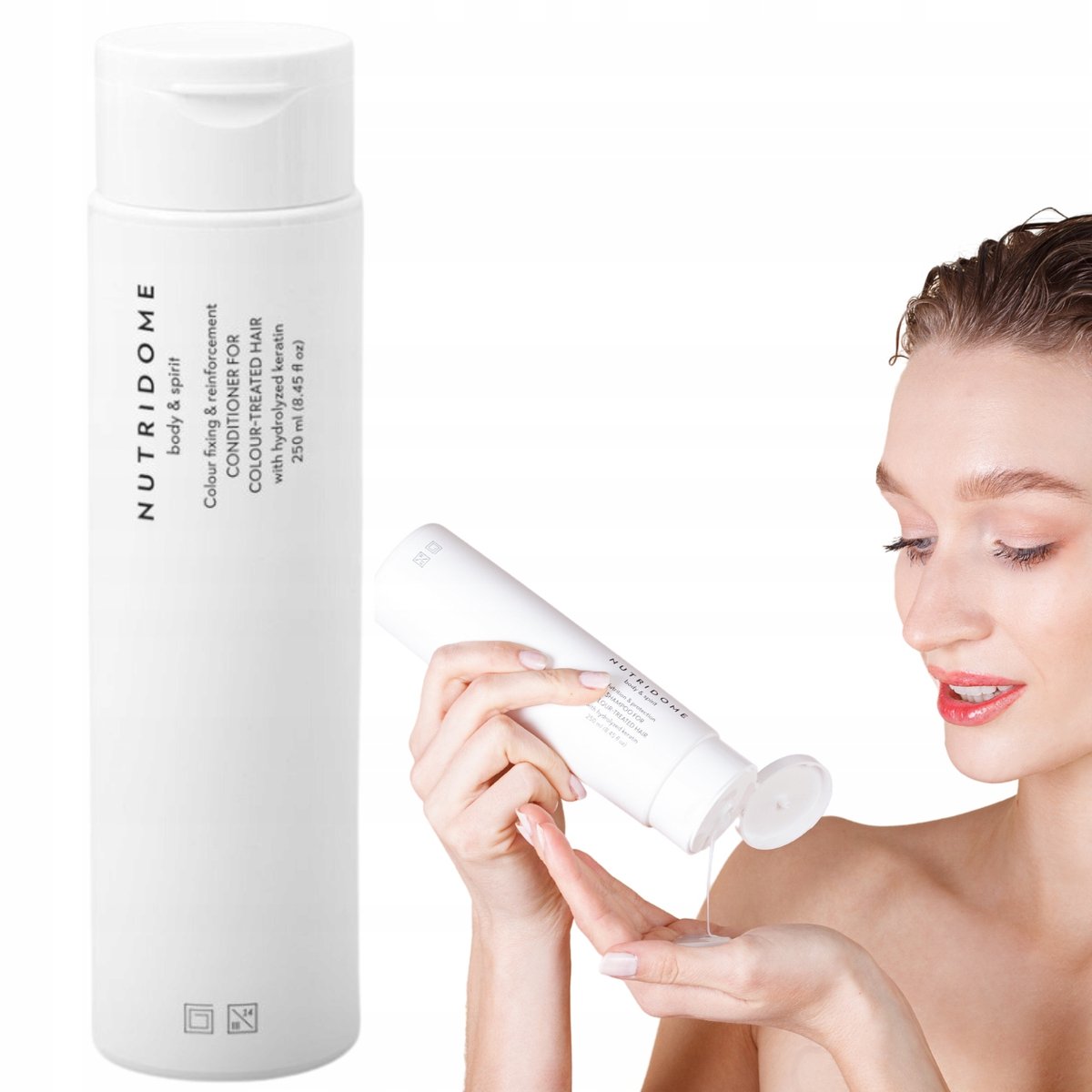 Nutridome, Odżywka Do Włosów Farbowanych Utrwala Kolor Wzmacnia Włosy, 200 Ml