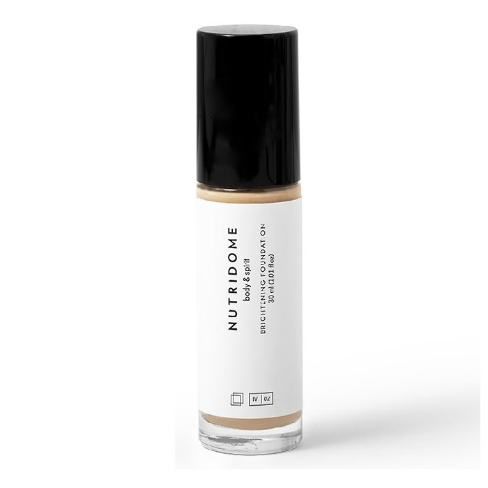 Nutridome, Podkład Do Twarzy Rozświetlający Kremowy Lekka Formuła 02 Ivory