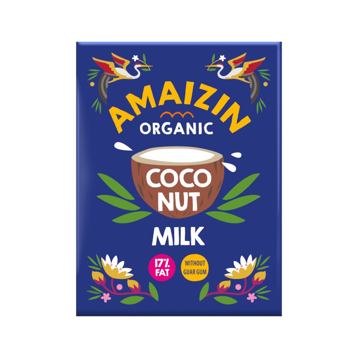 Napój kokosowy (17% tłuszczu) BIO 500 ml - Amaizin