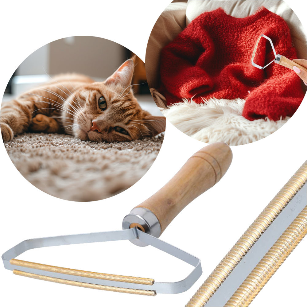 Golarka Do Ubrań Swetrów Tapicerki Mocna Do Sierści Szczotka Grzebień