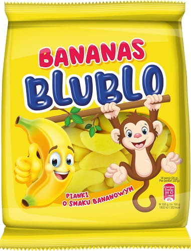 Eurobrand Pianki bananowe Blublo 80 g