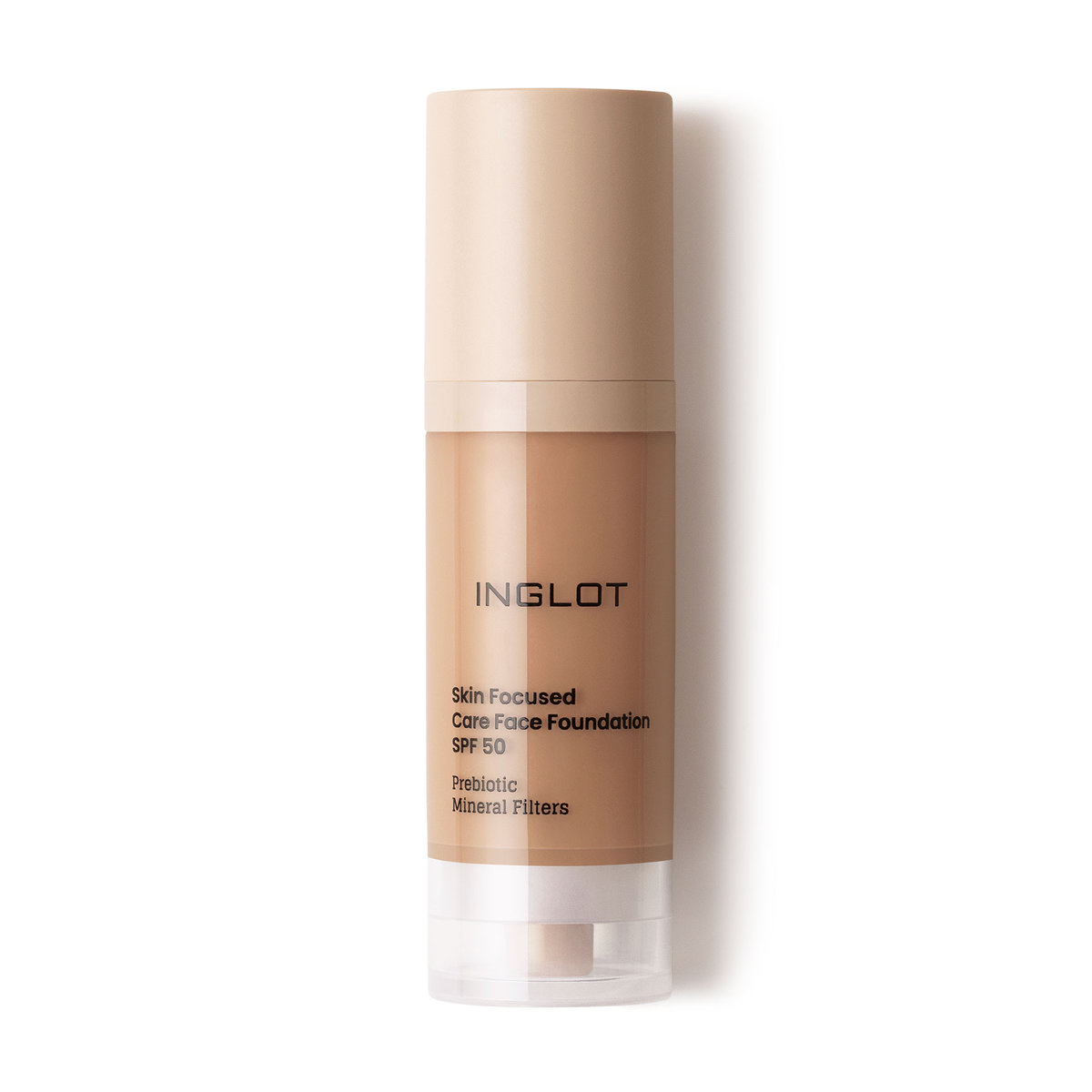 Inglot, Pielęgnacyjny Podkład Do Twarzy Skin Focused Spf 50, Apricot Tan 314