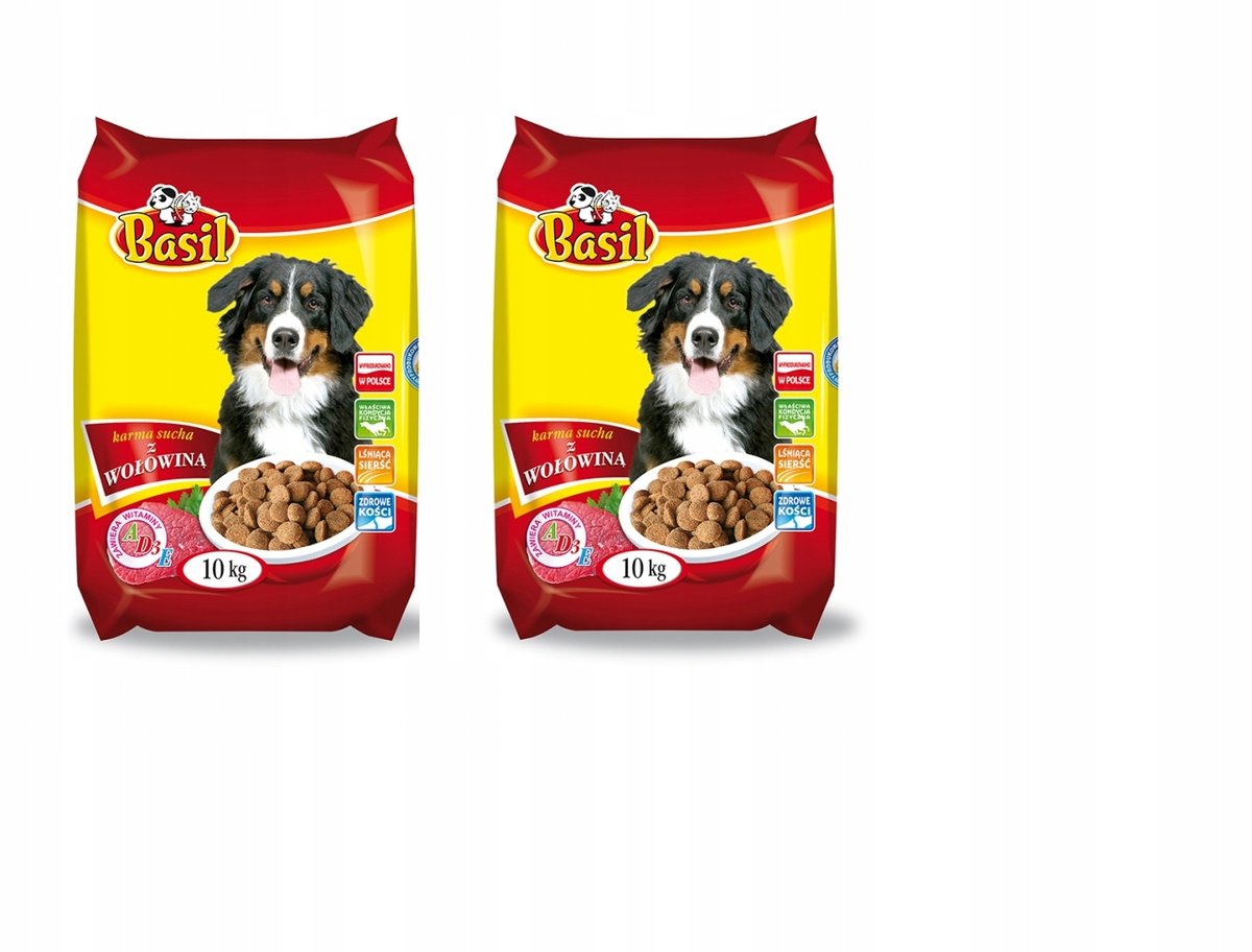 Karma sucha Basil 10kg z wołowiną dla psa 