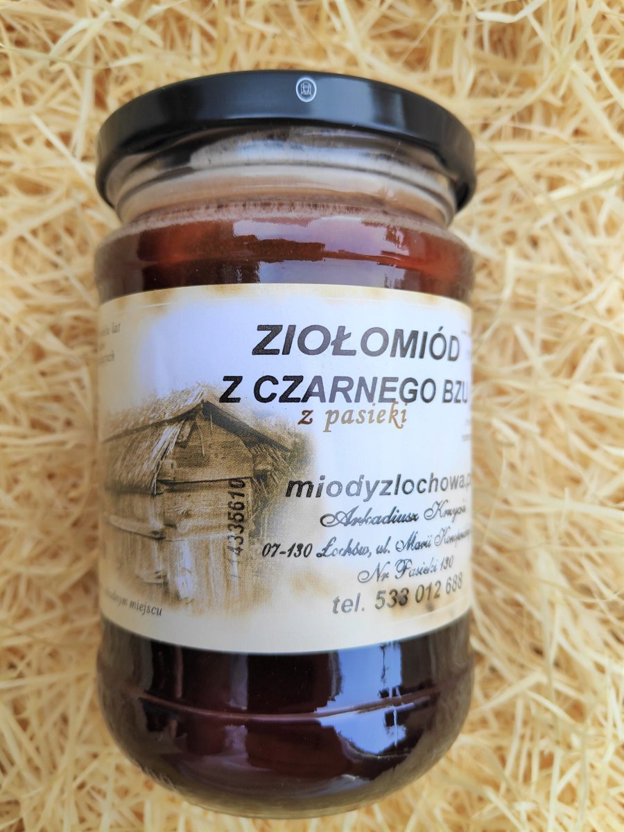 Ziołomiód z bzu czarnego 400g