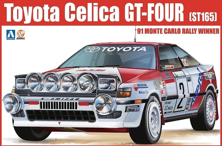 Aoshima Toyota Celica Gt-Four St165 91 Mc 1:24 184229