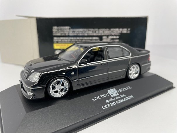 Aoshima Toyota Ucf39 Celsior Junction Black 1:43 72646