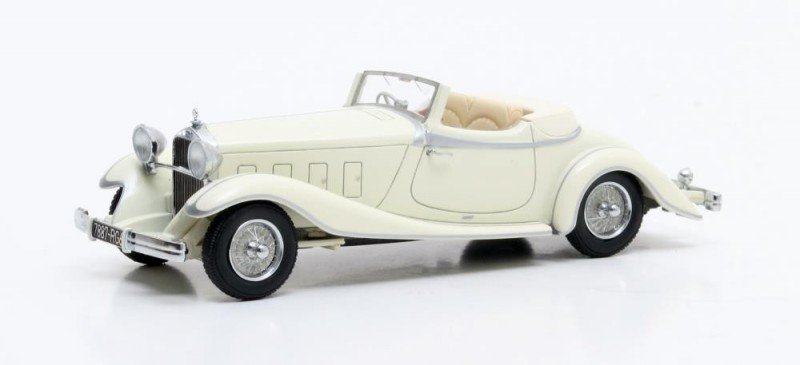 Matrix Delage D8S De Villars Roadster 1933 (White) 1:43 M