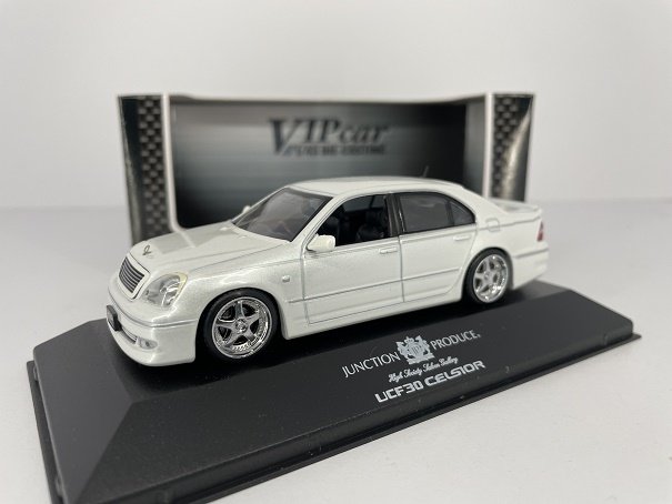 Aoshima Toyota Ucf39 Celsior Junction White 1:43 72639