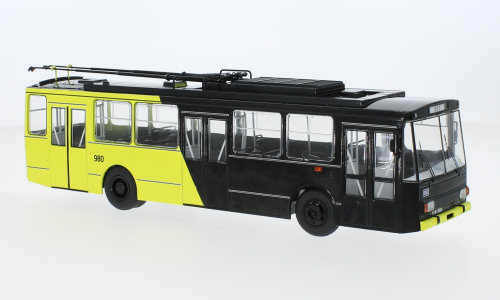 Premium Classixxs Skoda 14 Tr Potsdam 1972 Black Yellow  1:43 47172