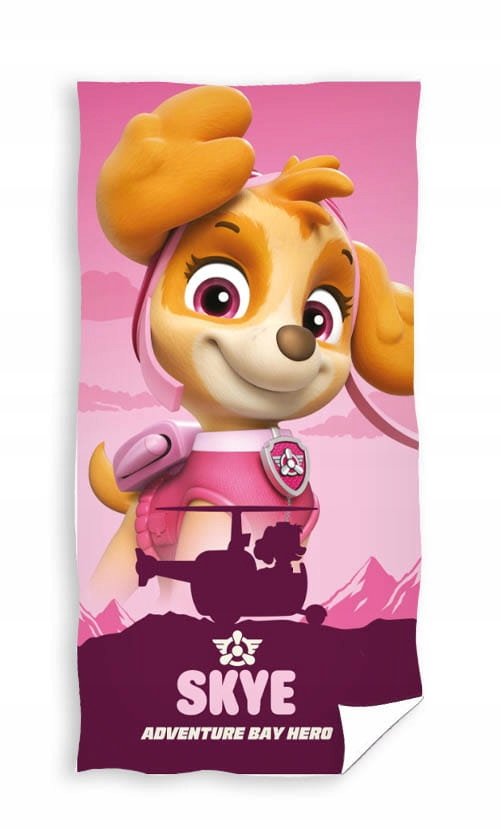 RĘCZNIK bawełniany PSI PATROL 70x140 cm SKYE