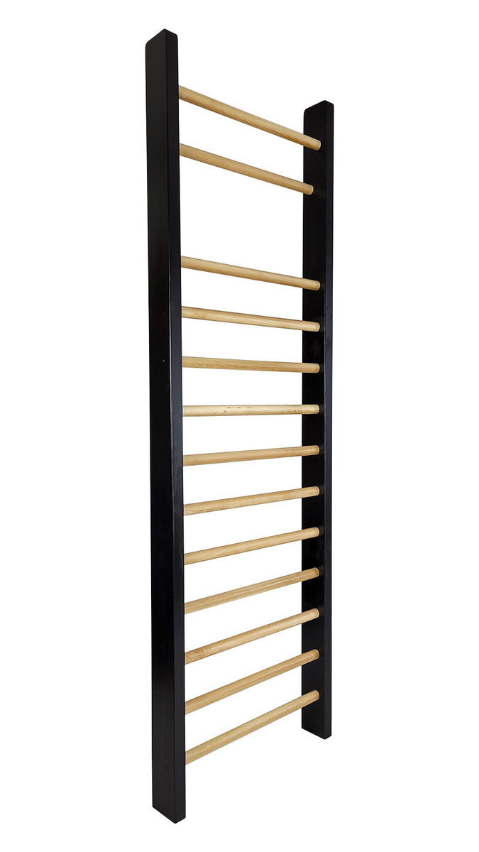 Drabinka gimnastyczna Leon 240 x 80 cm czarna