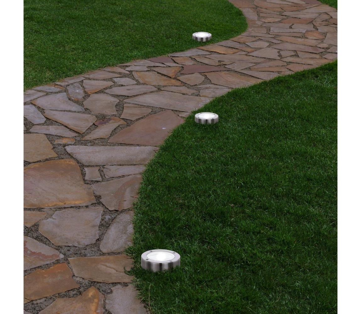 Eglo 48777 - LED Oświetlenie solarne LED/0,07W/1,2V 200 mAh chrom