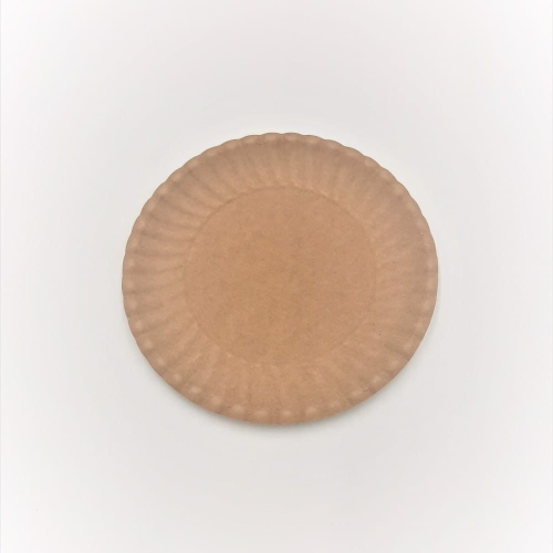 Talerz papierowy kraft 15cm 100szt
