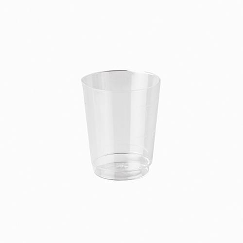 Kieliszek plastikowy 40ml bezbarwny PS 50szt $