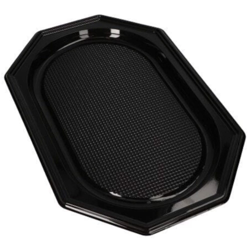 Taca cateringowa 45444 czarna 45,5cm rPET 10szt $