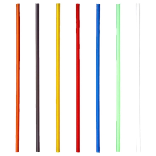 Słomki do shake 22cm śr.7 kolorowe 500szt Papstar