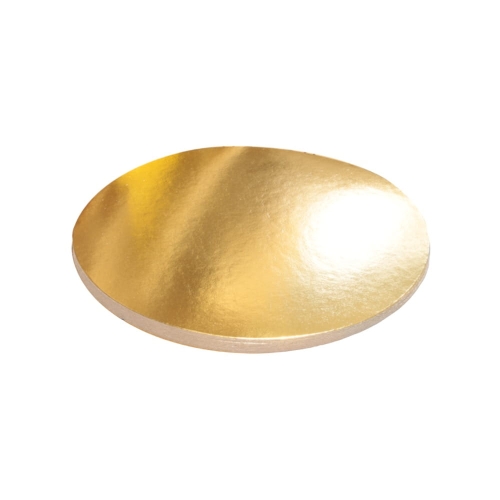 Podkładka pod tort 25,5cm złota 10szt