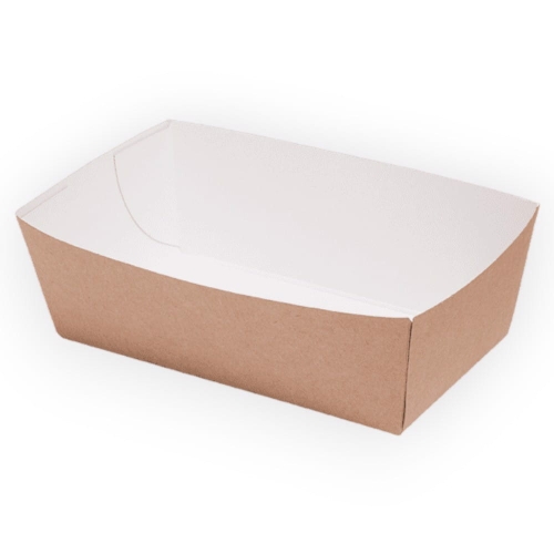 Opakowanie tacka na frytki 12x6x3,7 cm 100 szt
