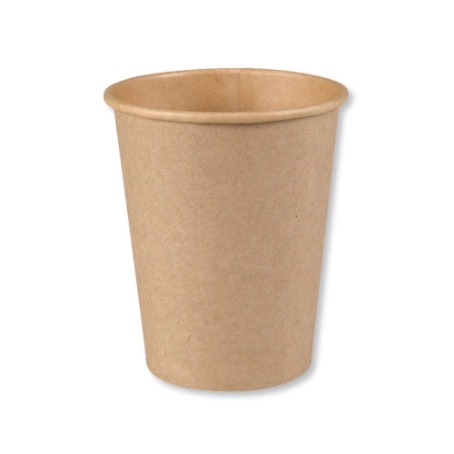 Kubek papierowy 240ml na kawę kraft 50szt $