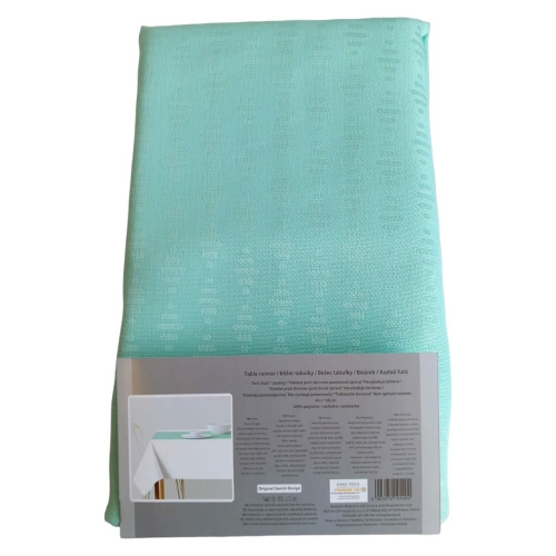 Obrus Plamoodporny Bieżnik 40x150 Niebieski