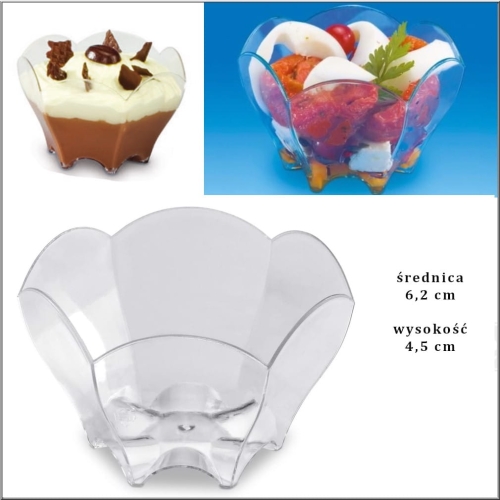 Kubek fingerfood 75ml ś.62mm pucharek 24szt $