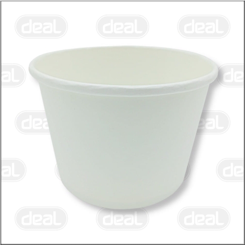 Miska papierowa 500ml biała śr.115 50szt $