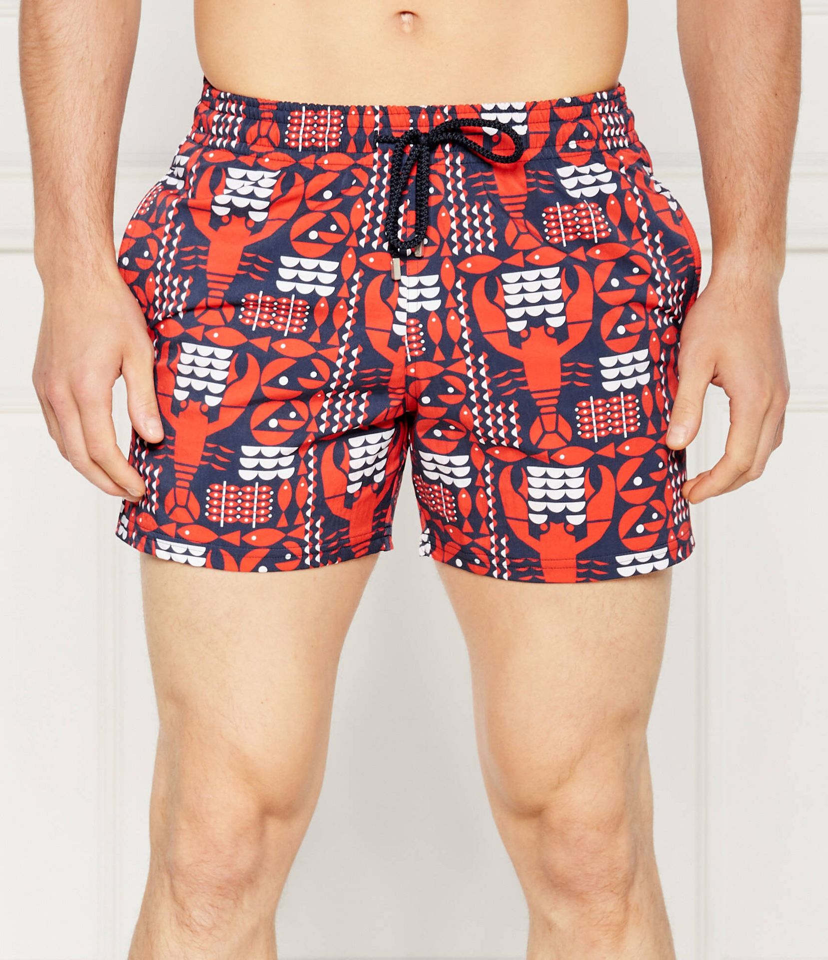Vilebrequin Szorty kąpielowe MOORISE Regular Fit