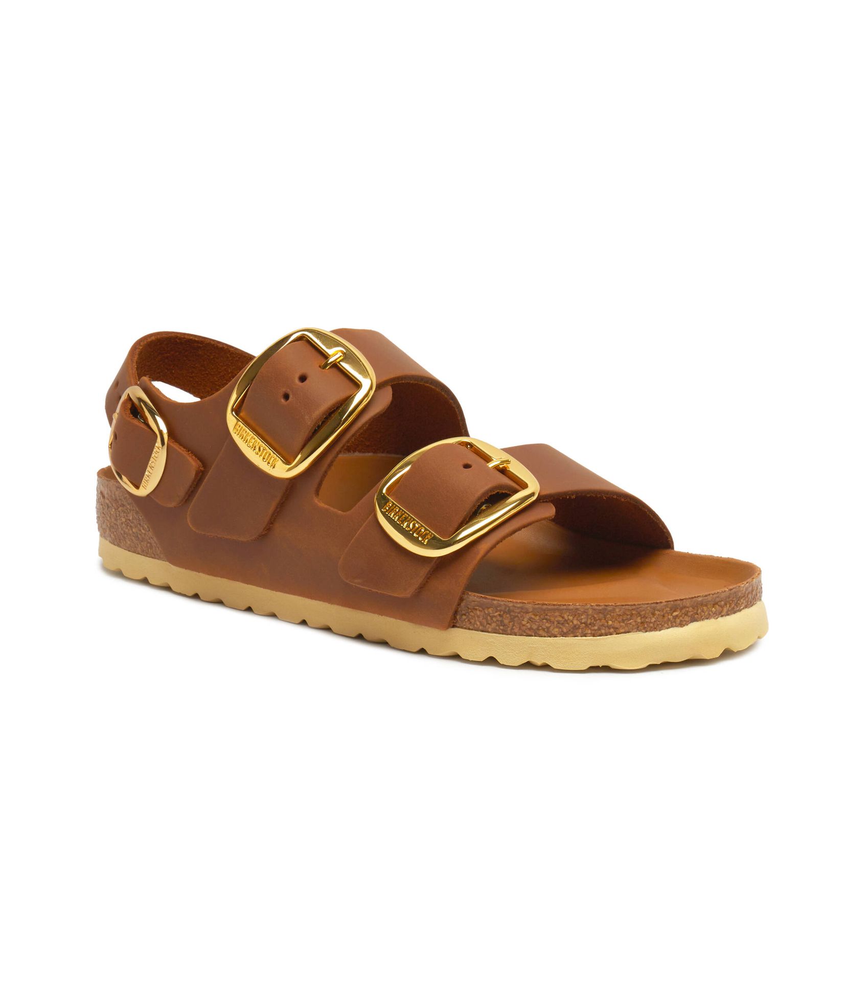 Birkenstock Skórzane sandały Milano narrow fit