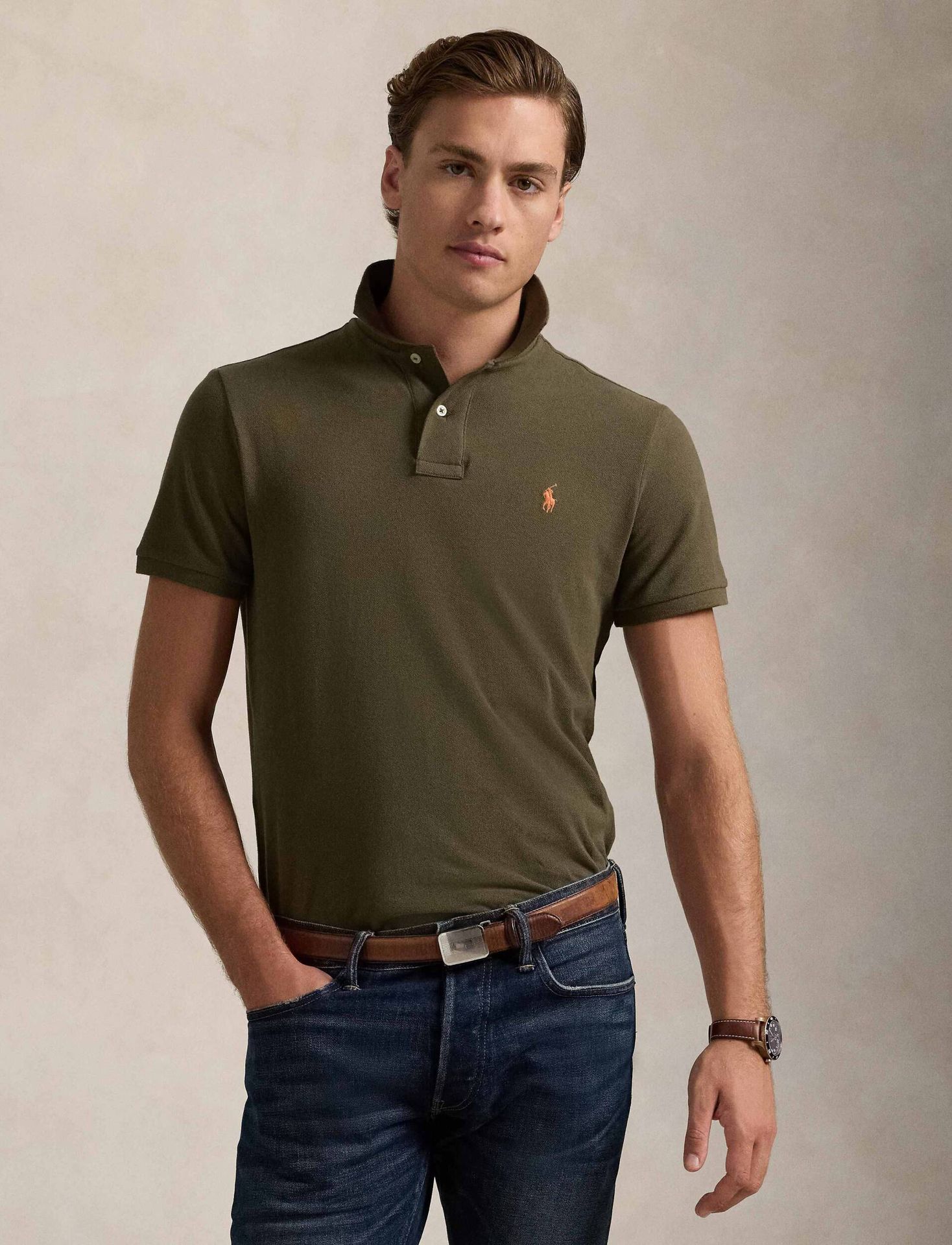POLO RALPH LAUREN Polo Slim Fit pique