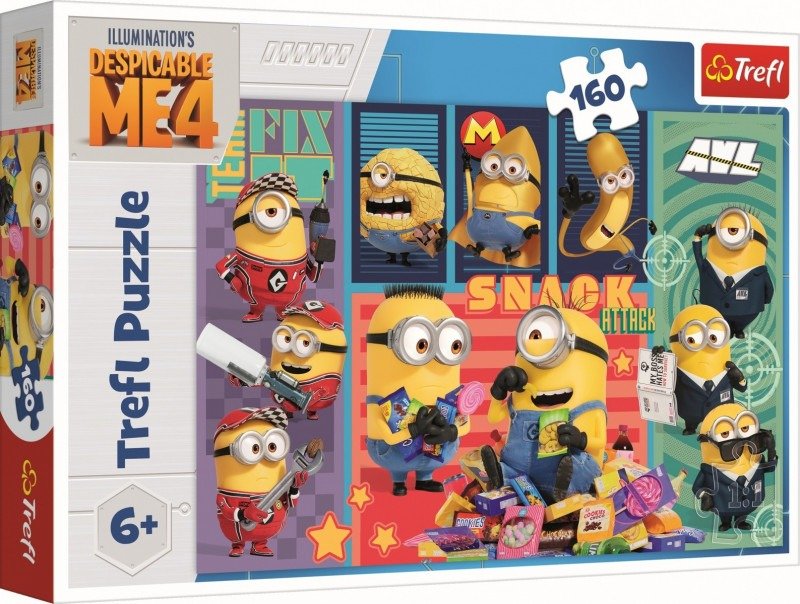 Puzzle 160 Minionkowa Radość 15424