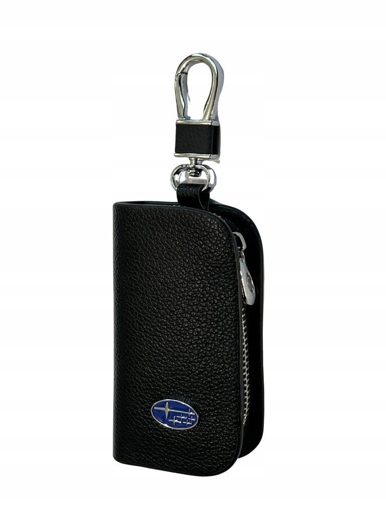 SKÓRZANE ETUI na klucze SUBARU logo KLUCZYK samochodowy ELEGANCKI brelok
