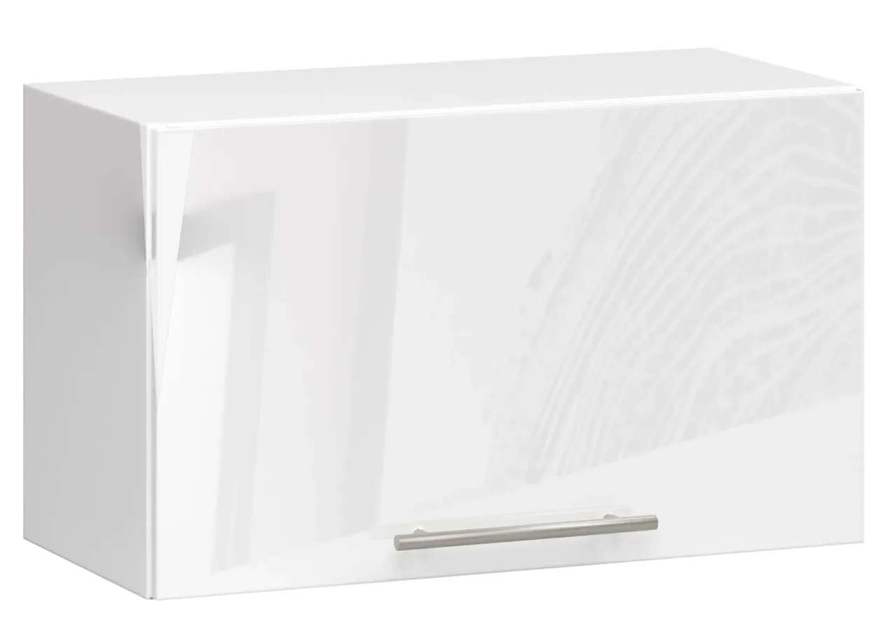 Biała wisząca szafka kuchenna do zabudowy A1-B68