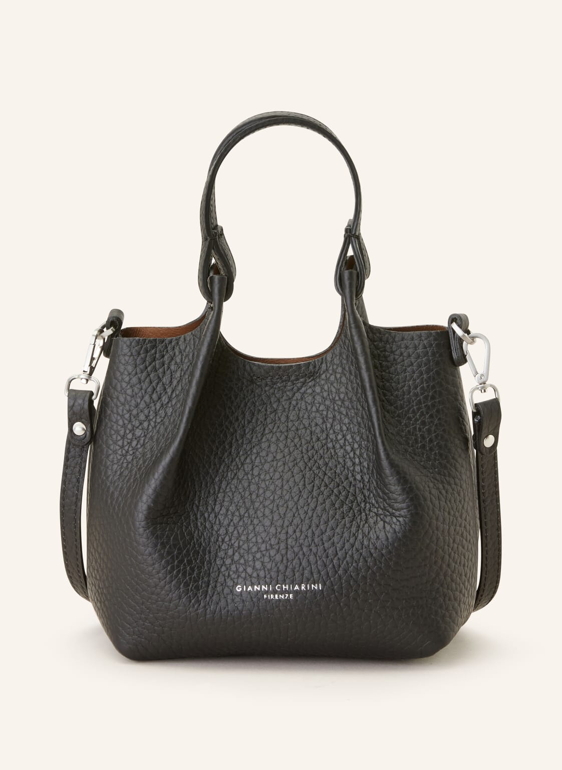 Gianni Chiarini Torba Na Ramię Dua Small schwarz