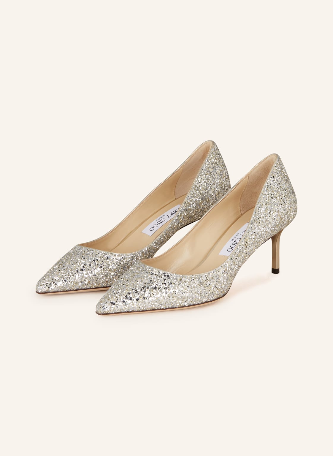 Jimmy Choo Czółenka Romy 60 silber